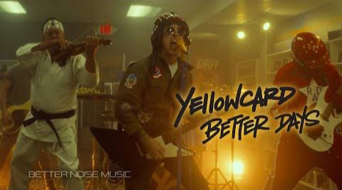 Nostalgia 80’tista em videoclipe de “Better Days” da banda Yellowcard!