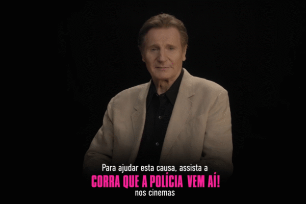 “Ajude a Salvar a Comédia” em vídeo promocional, Liam Neeson pede nossa ajuda!
