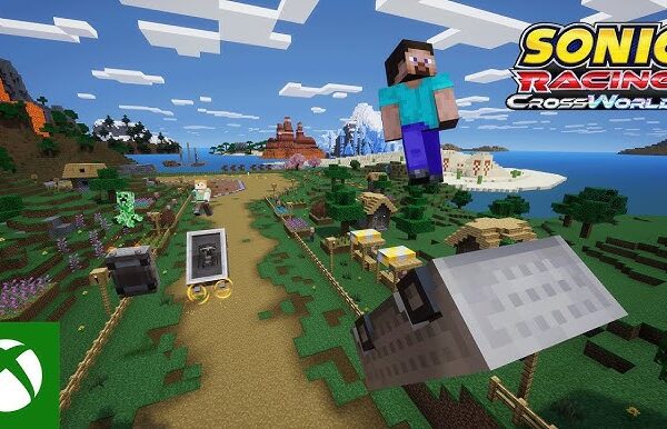 Minecraft deixa o universo de Sonic “quadrado” em Sonic Racing: CroosWords